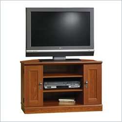 Camden Planked Corner TV Stand in Cherry Finish [144]