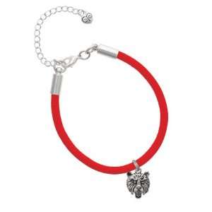   Small Bear   Mascot   Small Charm on a Scarlett Malibu Charm Bracelet