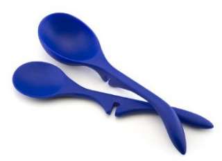 rachael ray 2 piece lazy spoon ladle set blue color brand new and in 