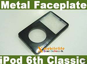 Black Faceplate Housing Cover for iPod Classic 80/160GB  