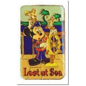  Disney Pin/DCL Lost at Sea  Mickey and Chip/Dale 