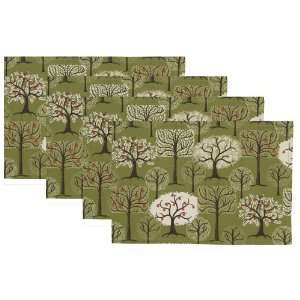  Now Designs Fruitful Placemats, Set of 4