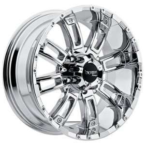Incubus Crusher 20x9 Chrome Wheel / Rim 8x170 with a 12mm Offset and a 