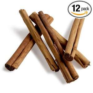 Su Cocina 5 Inch Cinnamon Sticks (Pack of 12)  Grocery 