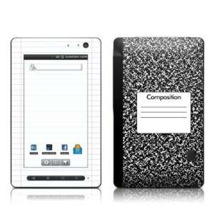 Composition Notebook Design Protective Decal Skin Sticker for 