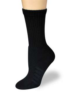 New Balance womens socks crew black 4p  
