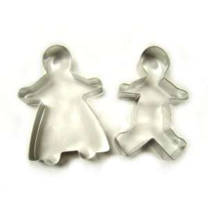    Gingerbread Boy and Girl Cookie Cutters   5 Inch