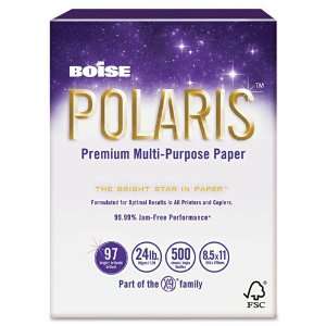 Boise Products   Boise   POLARIS Copy Paper, 11 x 17, 24lb White, 2500 