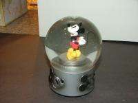   mouse anniversary clock enesco musical snowglobe disney mickey mouse