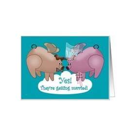  Couples Shower Invitations Flying Pigs Card Health 
