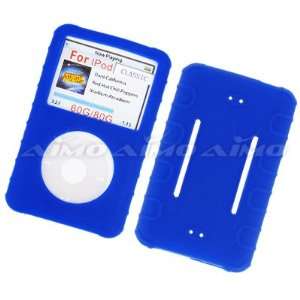  iPod Classic Soft Cover Case Skin Case, Blue Thick 002 