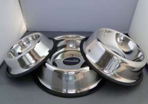 Stainless Steel Dish Bowl Non slip For Dog/Cat~  