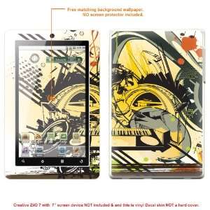   skins Sticker for Creative ZiiO 7 Inch tablet case cover ZiiO7 216