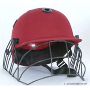  Hawk Cricket Helmet   Size Junior   Maroon Sports 