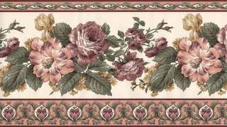  BEAUTIFUL VICTORIAN FLORAL DESIGN SOFT COLORS OF PINK, AND ROSE COLOR