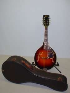 Vintage Gibson A 50 A Style Mandolin mando w/ Case A50  