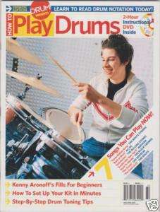 Drum Presents How To Play Drums   Issue One (2006) Kenny Aronoff 