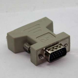 DVI D 24+1 Dual Link Female To VGA Male Converter Adapter for monitor 
