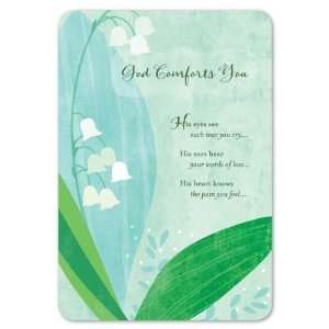  God Comforts You (Dayspring 3956 6)   Sympathy Card 