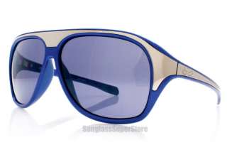 New $130 Fox Sunglasses Cadet Blue Iridium Aviator Rare  