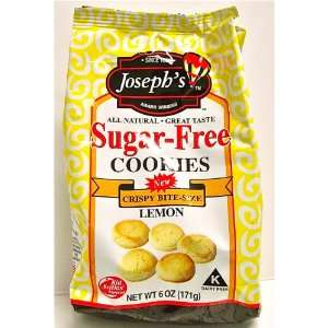 Josephs Sugar Free Lemon Cookies, 6 oz bag  Grocery 