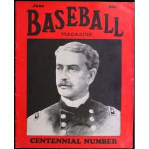    June 1939 Baseball Magazine Abner Doubleday