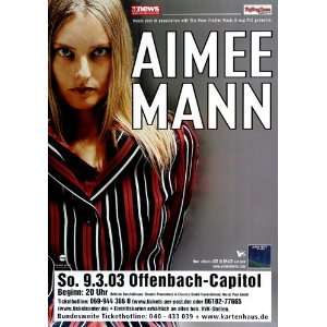  Aimee Mann   Lost In Space 2003   CONCERT   POSTER from 
