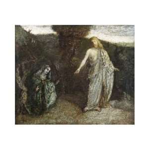  Christ Appearing to Mary by Albert pinkham Ryder. Size 15 