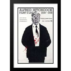 Alfred Hitchcock Festival 20x26 Framed and Double Matted Movie Poster