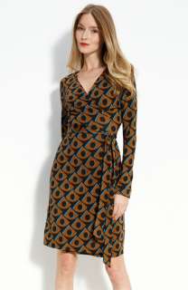 Diane von Furstenberg New Julian Silk Wrap Dress  