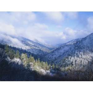 Winter View of Sugarlands Valley, Great Smoky Mountains 