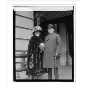   Print (M) Judge Alton B. Parker & wife, 1/18/23