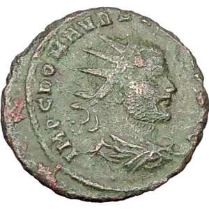 AURELIAN 270AD Authentic Ancient Roman Coin FORTUNA LUCK Wealth Symbol 