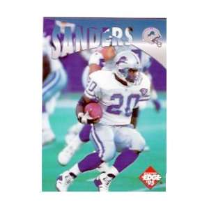 Barry Sanders 1995 Edge Instant Replay Card #12