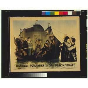  The black pirate,Douglas Fairbanks,Billie Dove,motion 