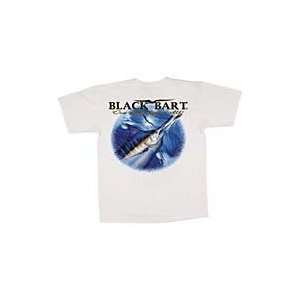 Black Bart One Look White T Shirt