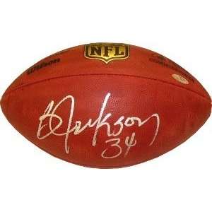 Bo Jackson Autographed/Hand Signed Official NFL New Duke Football