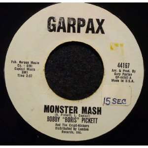  Monster Mash / Monsters Mash Party Bobby Boris Pickett Music
