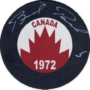  Autographed Brad Park Puck   Team Canada) Sports 