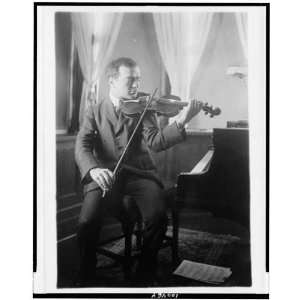  Bronislaw Huberman (1882 1947) Playing violin