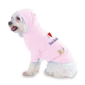  I love/Heart Dennis Kucinich Hooded (Hoody) T Shirt with 