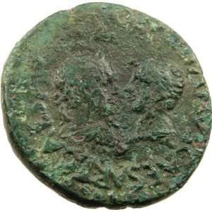   Authentic Ancient Roman Coin TITUS DOMITIAN Temple 
