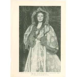  1899 Print Actress Virginia Earl 