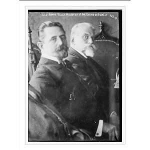   . Ramon Tello Mendoza and Dr. Eduardo Blanco, seated