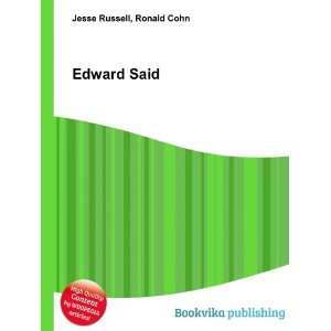  Edward Said Ronald Cohn Jesse Russell Books