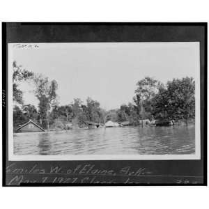  6 miles West of Elaine, Arkansas,AR,1927 Flood