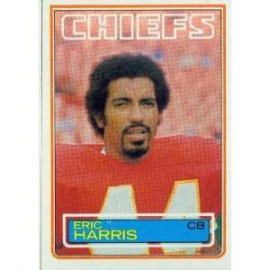  1983 Topps #287 Eric Harris DP   Kansas City Chiefs 