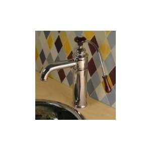 Herbeau 4103 63 70 Estelle Single Lever Kitchen Faucet w/Wooden Handle 