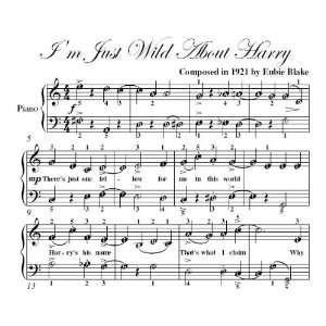   Just Wild About Harry Easy Piano Sheet Music Eubie Blake Books