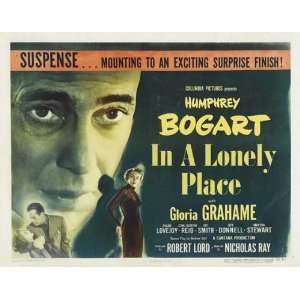   Poster Half Sheet B 22x28 Humphrey Bogart Gloria Grahame Frank Lovejoy